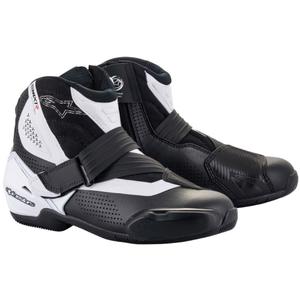 Topánky na motorku Alpinestars SMX-1 R Vented čierno-biele