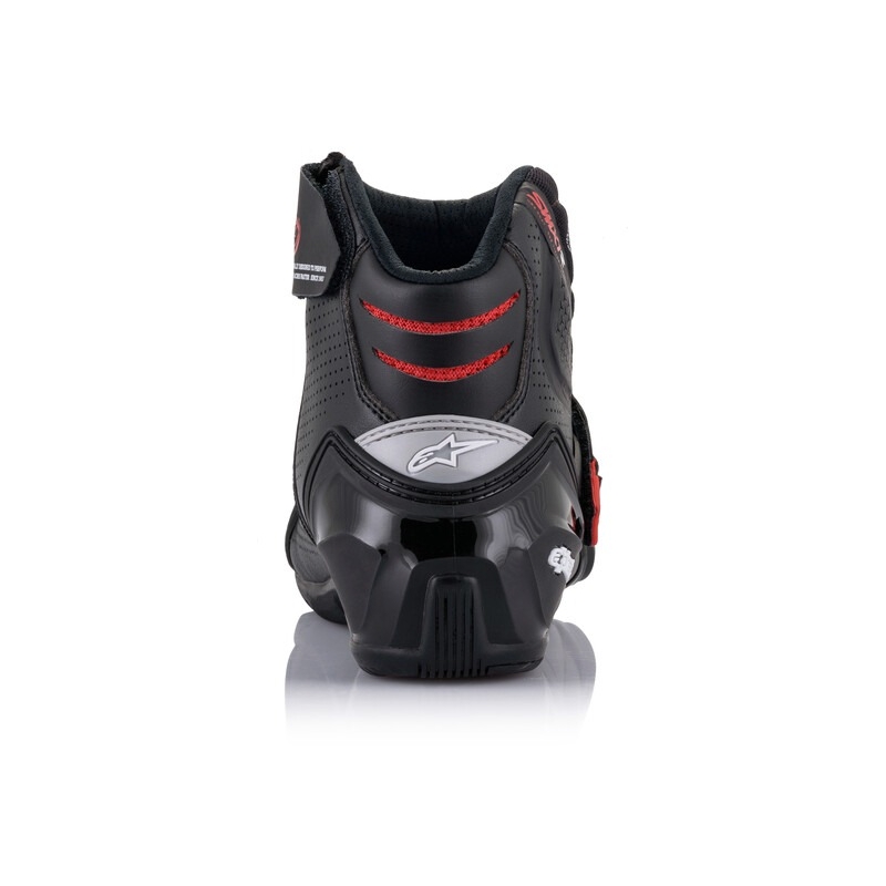 Topánky na motorku Alpinestars SMX-1 R Vented čierno-červené