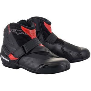 Topánky na motorku Alpinestars SMX-1 R Vented čierno-červené