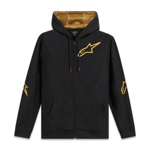 Mikina Alpinestars Sessions 3 Hoodie čierno-zlatá