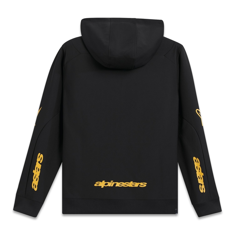Mikina Alpinestars Sessions 3 Hoodie čierno-zlatá