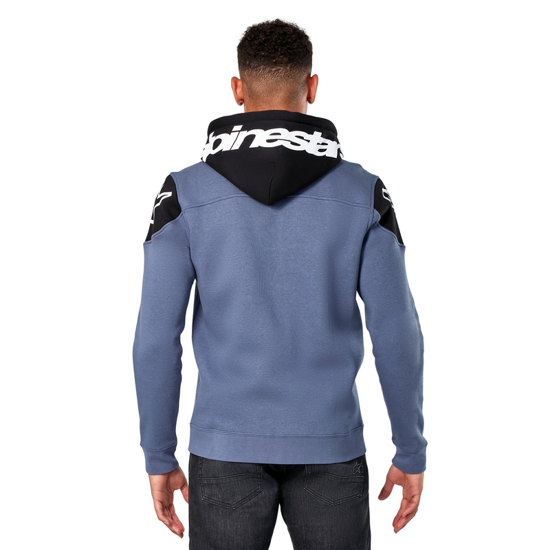 Mikina Alpinestars Velocity Hoodie modro-čierna