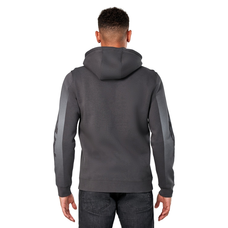 Mikina Alpinestars Arising Hoodie tmavo sivo-svetlo sivá