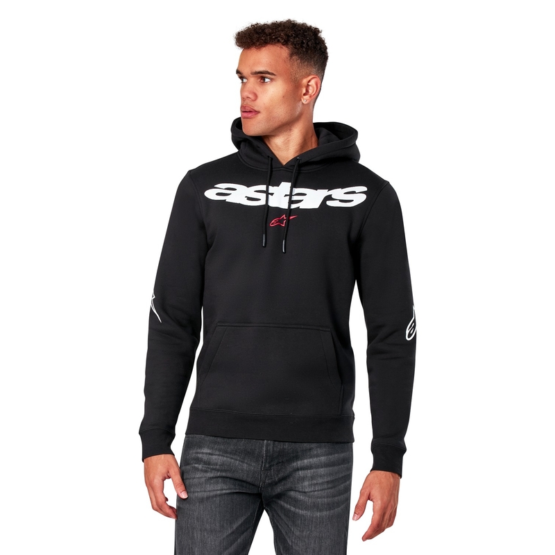 Mikina Alpinestars Elliptic Hoodie čierna