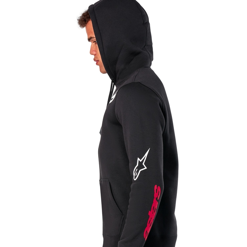 Mikina Alpinestars Elliptic Hoodie čierna