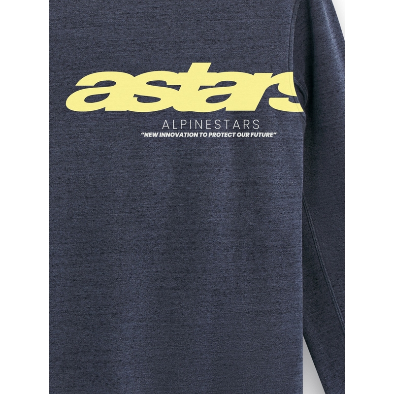 Mikina Alpinestars Episode Crew Fleece modrá