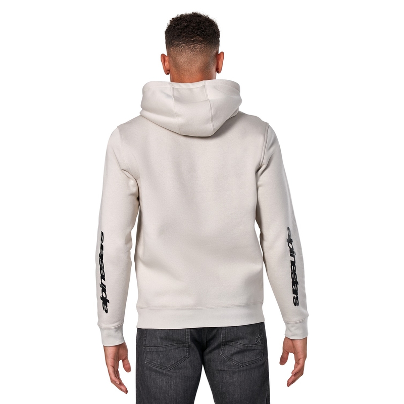 Mikina Alpinestars Quickness Hoodie biela offwhite