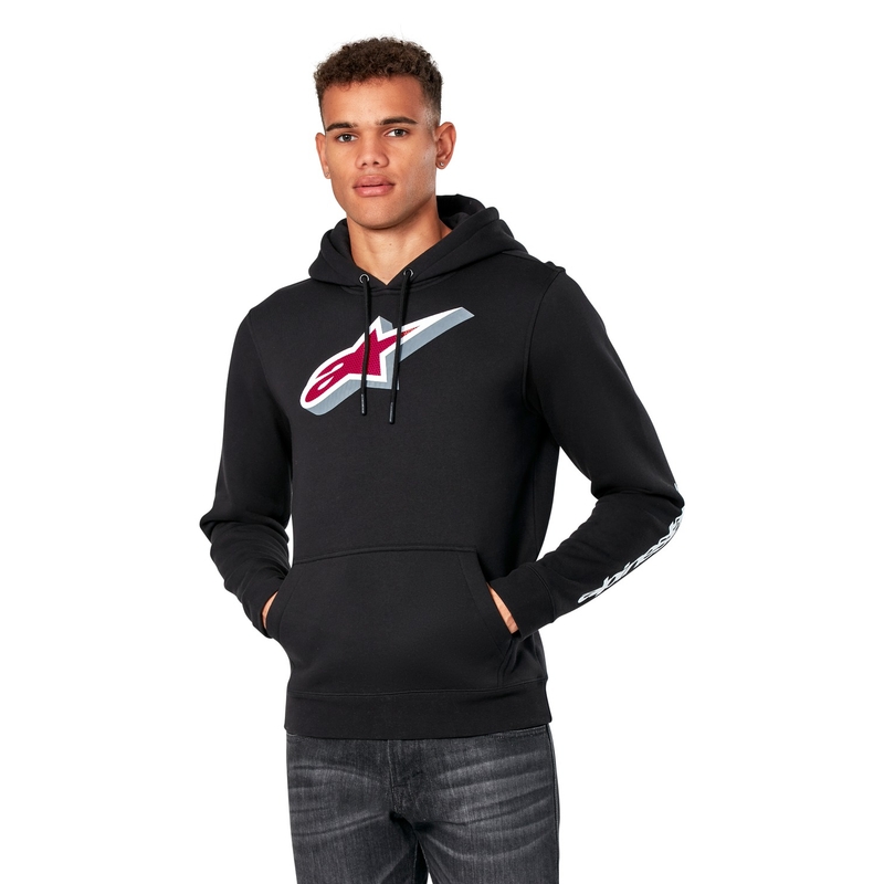 Mikina Alpinestars Quickness Hoodie čierna