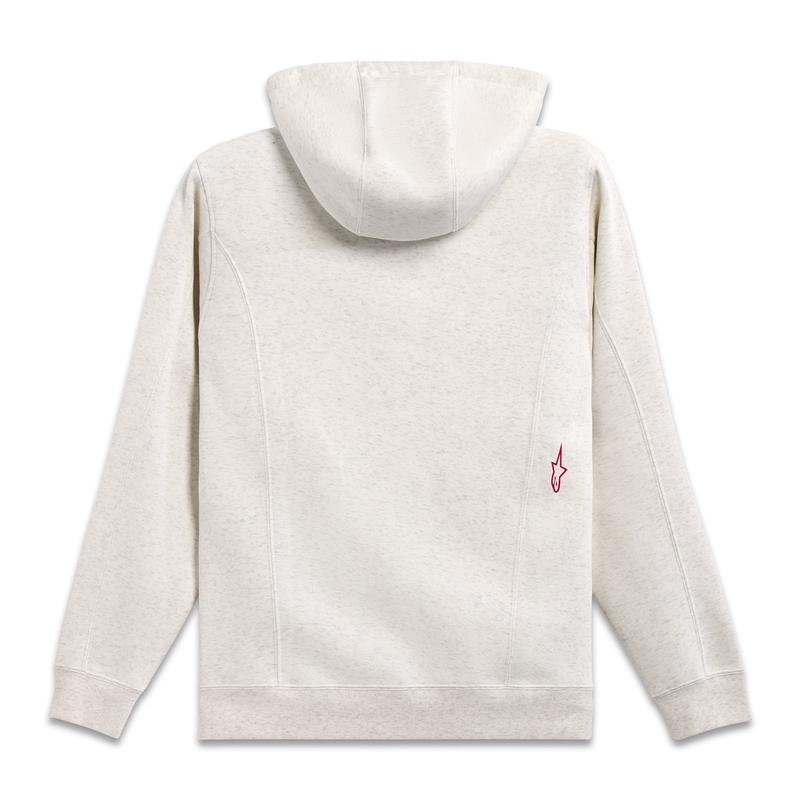 Mikina Alpinestars Substratus Hoodie svetlo sivá