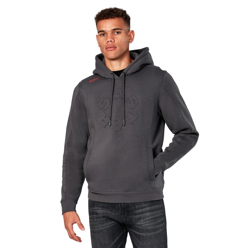 Mikina Alpinestars Substratus Hoodie sivá