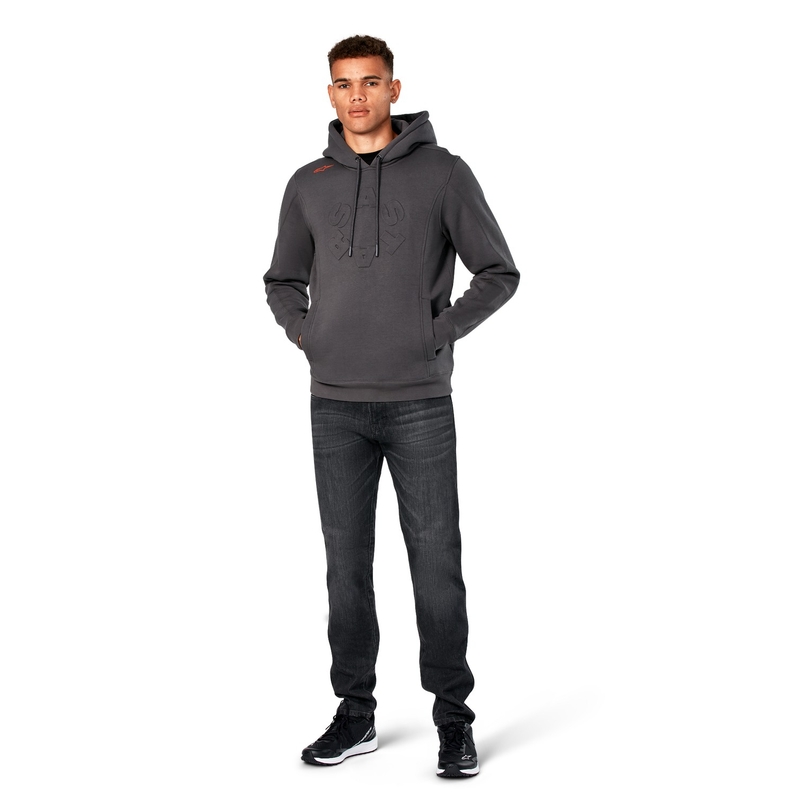 Mikina Alpinestars Substratus Hoodie sivá