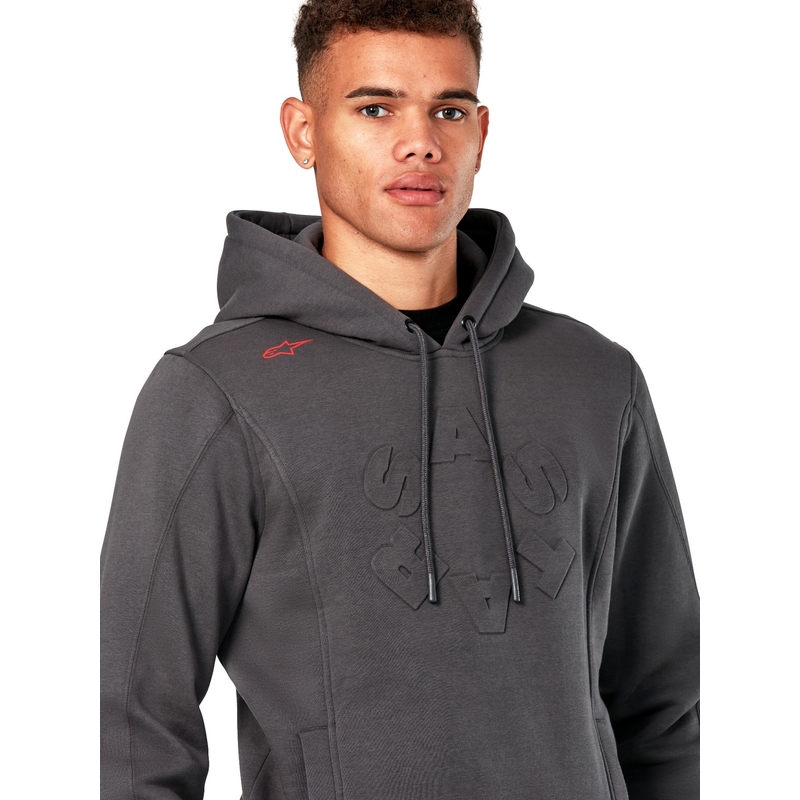 Mikina Alpinestars Substratus Hoodie sivá