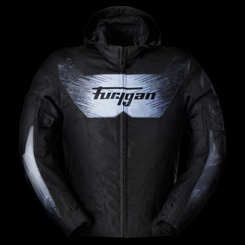 Bunda na motocykel Furygan Shard HV čierna