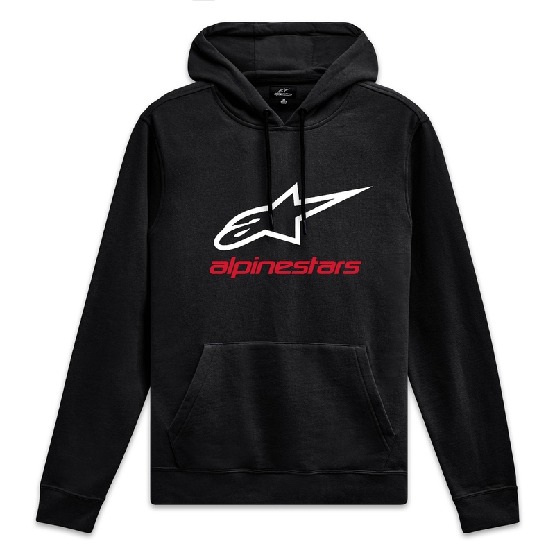 Mikina Alpinestars Always Hoodie 3 čierno-bielo-červená