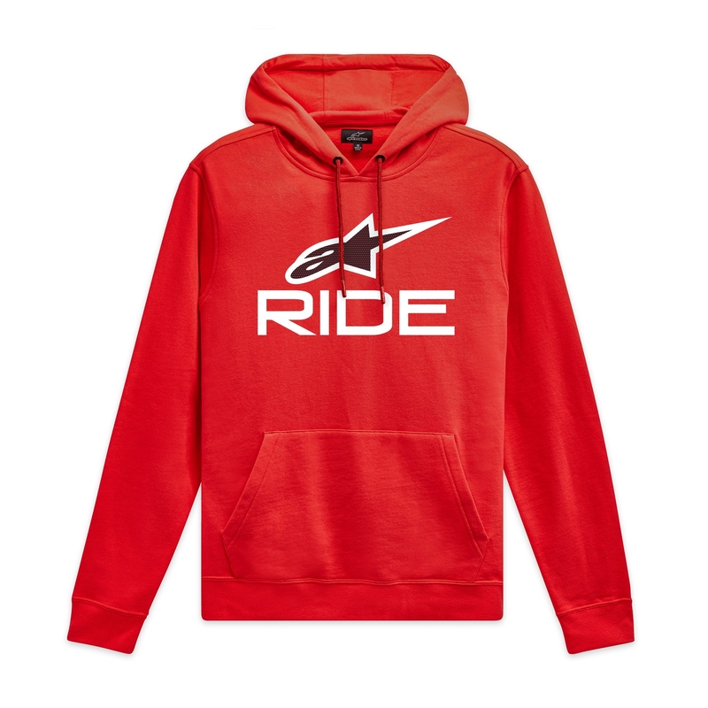 Mikina Alpinestars Ride 4.0 červeno-bielo-čierna