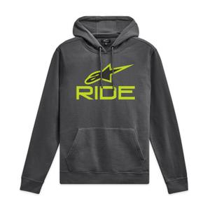 Mikina Alpinestars Ride 4.0 šedo-žlto-čierna