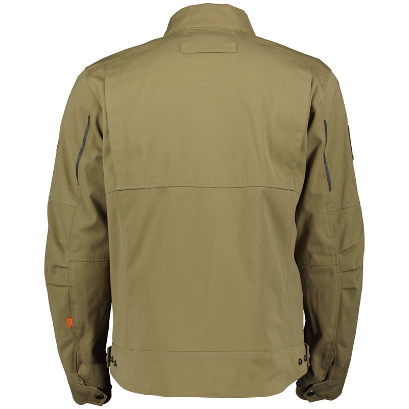 Bunda na motorku SCOTT JACKET VINTAGE COVERT zelená