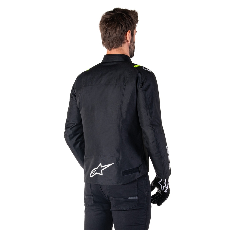 Bunda na motorku Alpinestars T-SPS 2 Waterproof čierno-bielo-fluo žltá