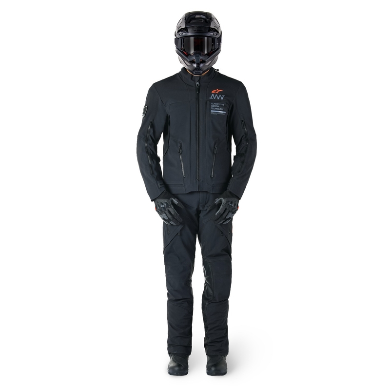Bunda na motorku Alpinestars AMT-8 Stretch Drystar XF čierna