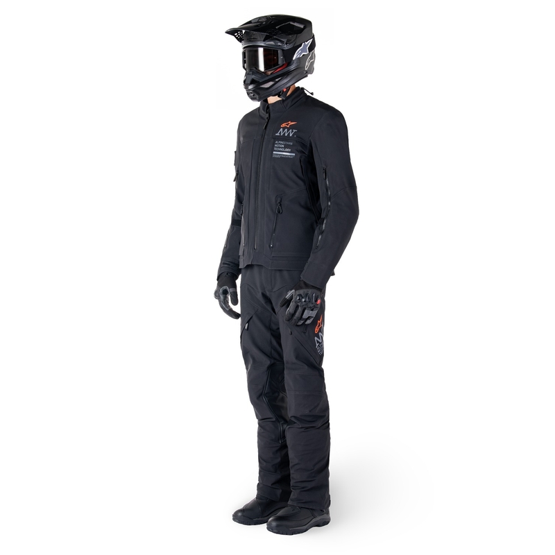 Bunda na motorku Alpinestars AMT-8 Stretch Drystar XF čierna