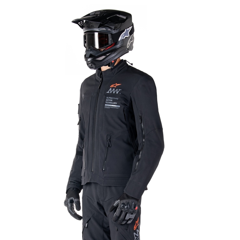 Bunda na motorku Alpinestars AMT-8 Stretch Drystar XF čierna