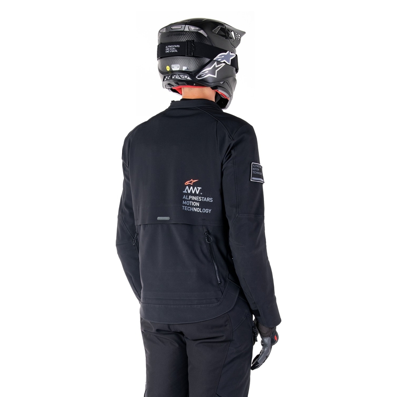 Bunda na motorku Alpinestars AMT-8 Stretch Drystar XF čierna