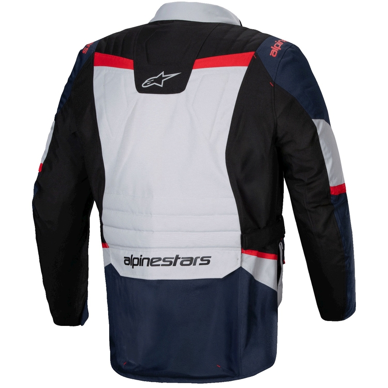 Bunda na motorku Alpinestars ST-1 Waterproof tmavo modro-čierno-červená