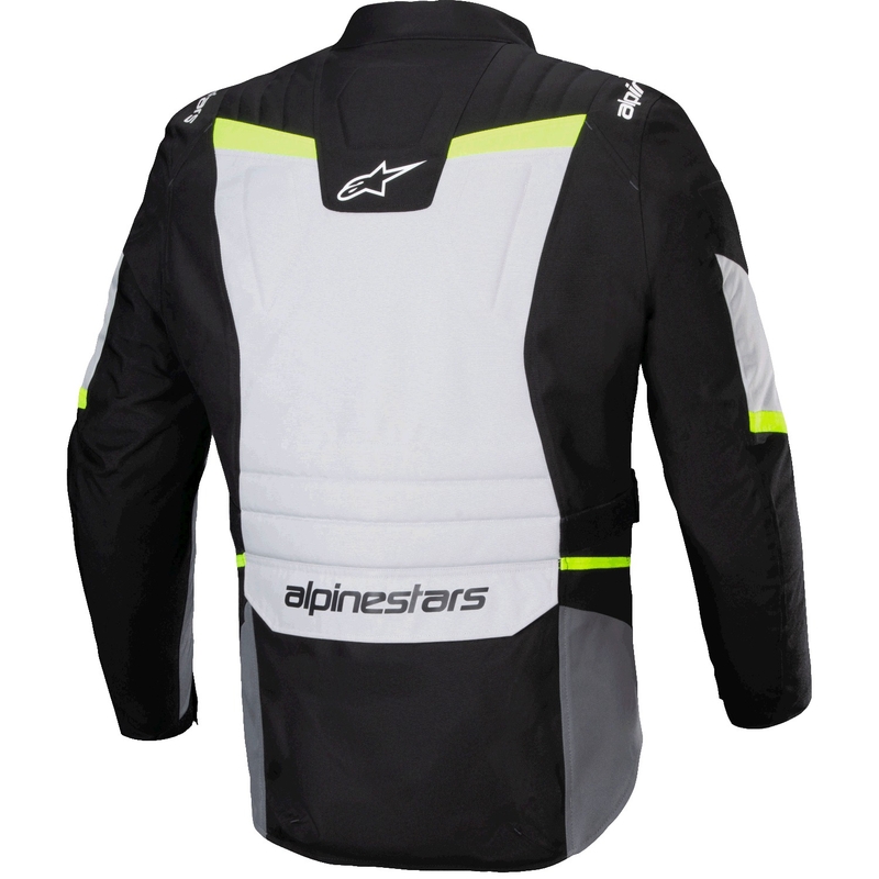 Bunda na motorku Alpinestars ST-1 Waterproof šedo-čierno-fluo žltá