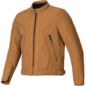 Bunda na motorku Alpinestars Clayton Water Resistant svetlo hnedá