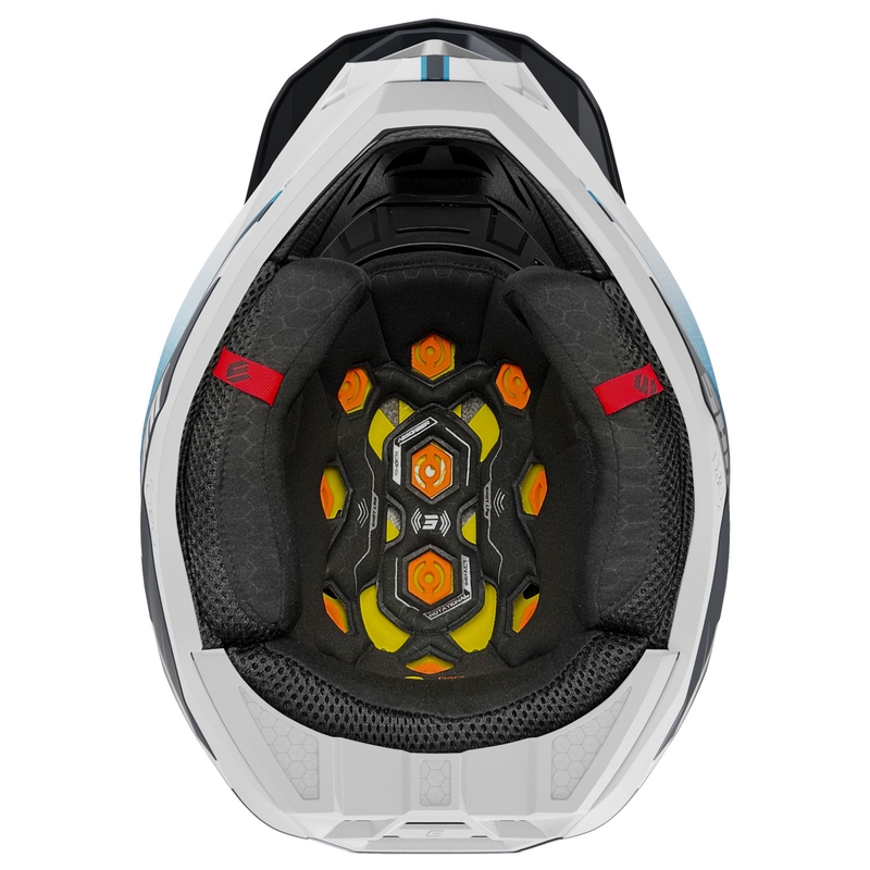 Motokrosová prilba Shot Lite Challenger matná modrá