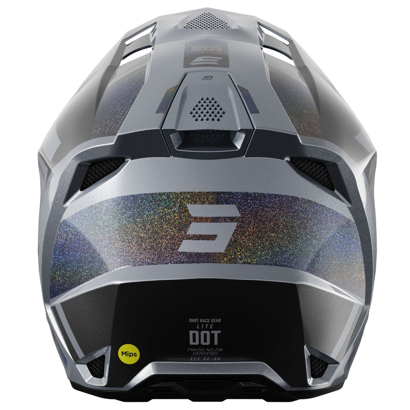 Motokrosová prilba Shot Lite Ultra matná holografická