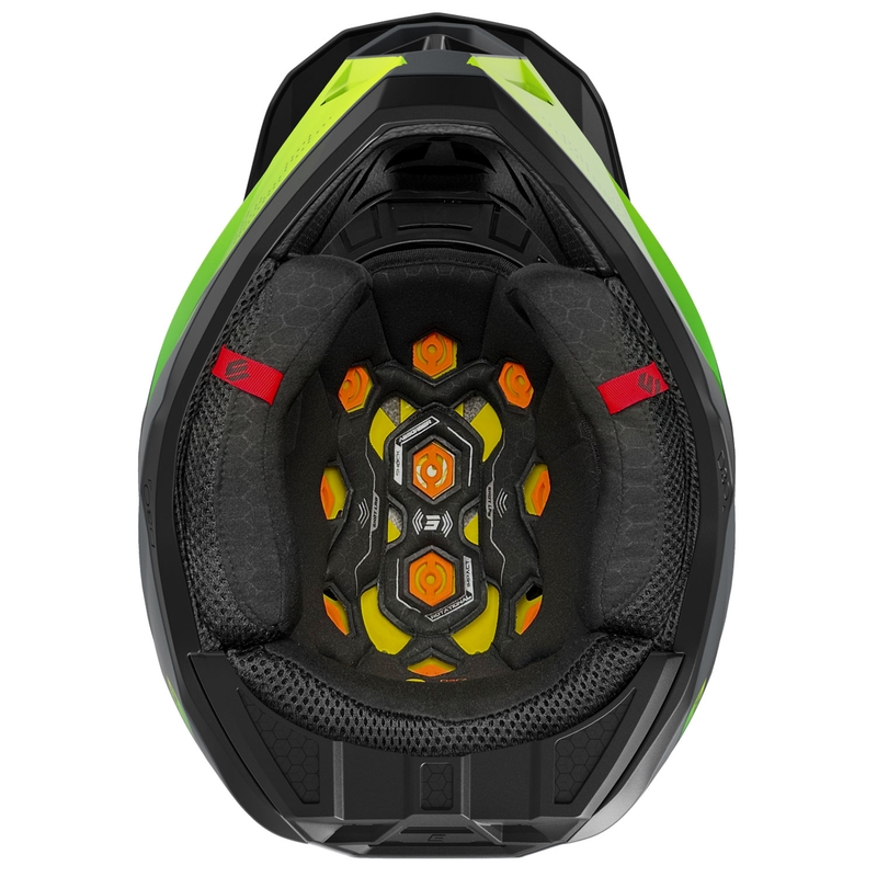 Motokrosová prilba Shot Lite Ultra matná fluorescenčno žltá