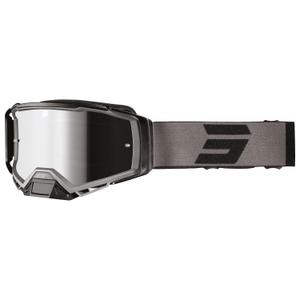 Motokrosové okuliare Shot Core čierne s iridiovým plexi