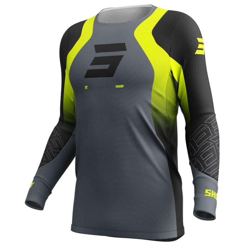 Motokrosový dres Shot Aerolite Ultra fluo žltý