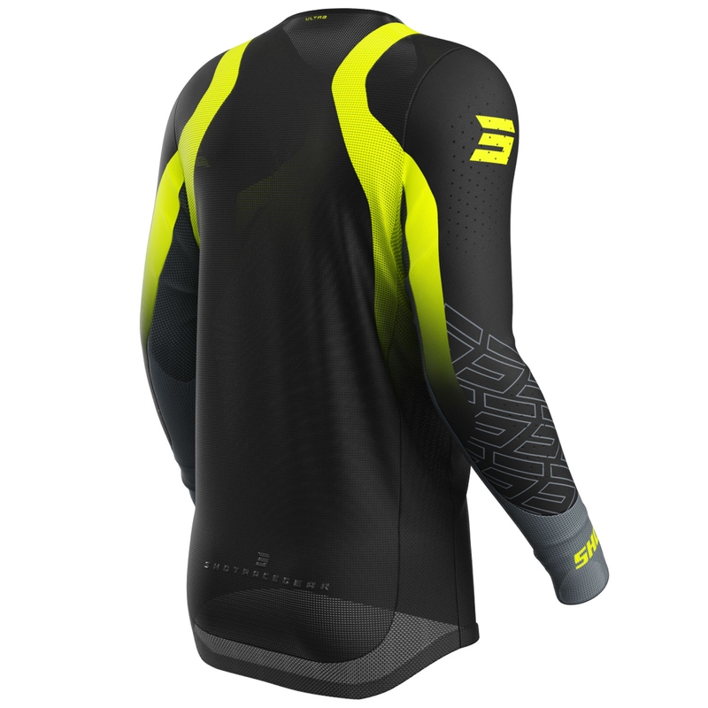 Motokrosový dres Shot Aerolite Ultra fluo žltý