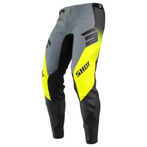 Motokrosové nohavice Shot Aerolite Ultra fluo žlté