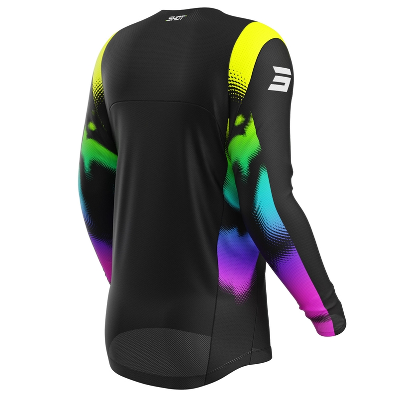 Motokrosový dres Shot Contact Nitro čierny