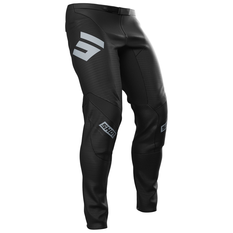 Motokrosové nohavice Shot Contact Onyx čierno-sivý