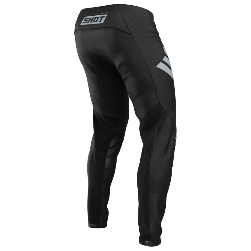 Motokrosové nohavice Shot Contact Onyx čierno-sivý
