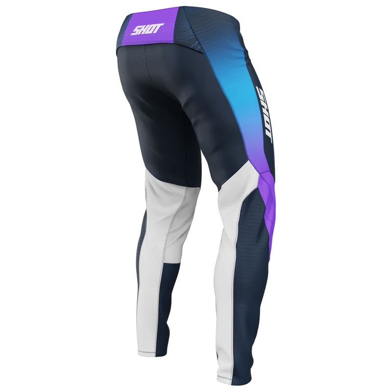 Motokrosové nohavice Shot Contact Apex modré