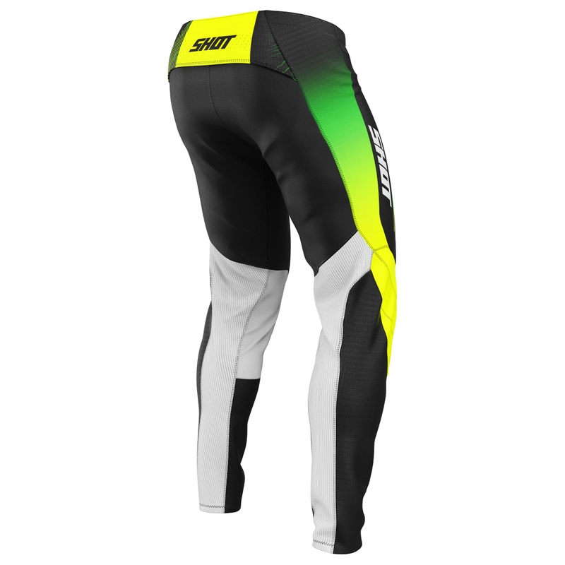Motokrosové nohavice Shot Contact Apex fluo žlté