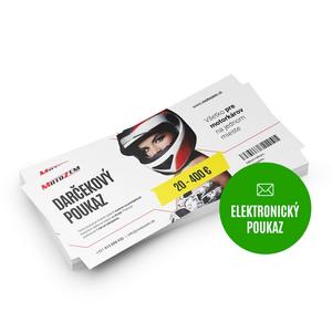 Elektronický darčekový poukaz MotoZem