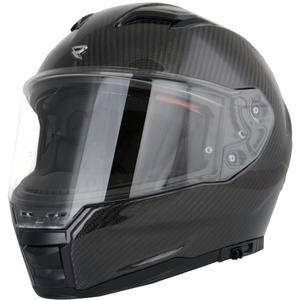 Integrálna prilba na motorku Street Racer Titan Carbon čierna