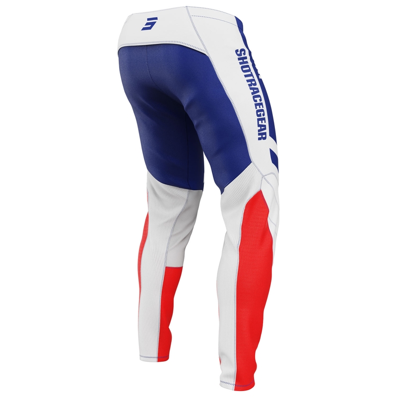 Motokrosové nohavice Shot Contact Mythic modro-červené