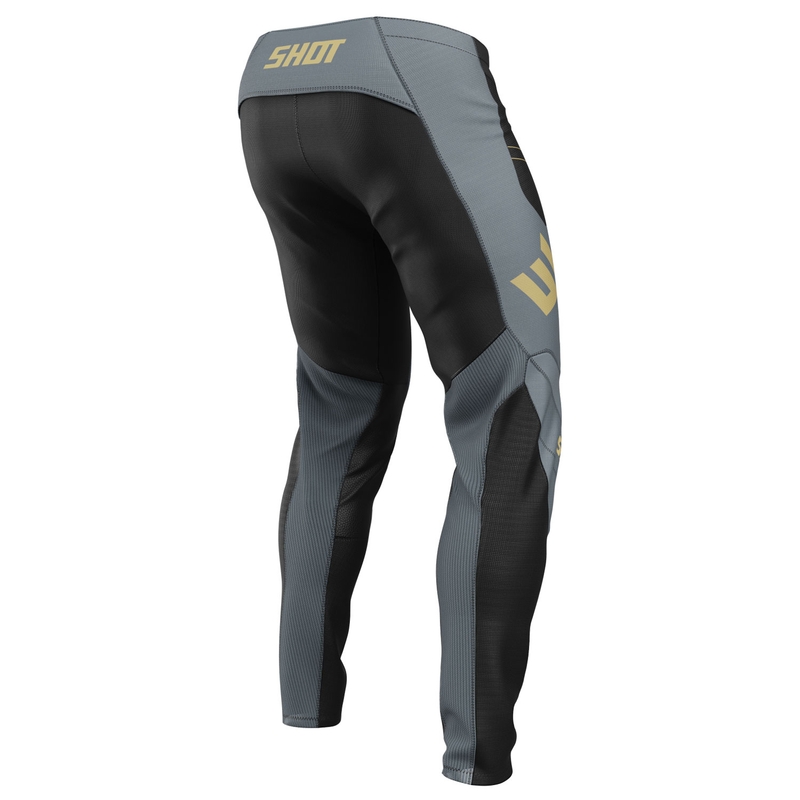 Motokrosové nohavice Shot Contact Shield zlaté