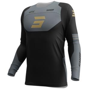 Motokrosový dres Shot Contact Shield zlatý