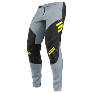 Motokrosové nohavice Shot Contact Shield fluo žlté