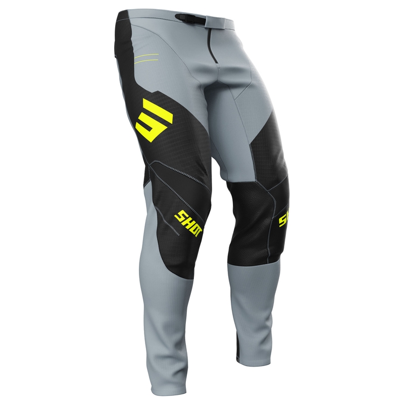 Motokrosové nohavice Shot Contact Shield fluo žlté