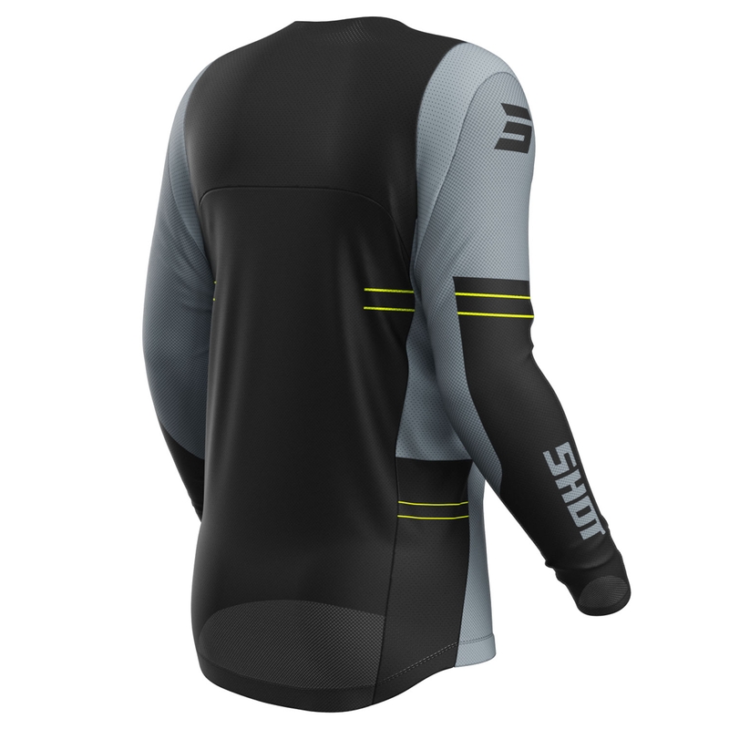 Motokrosový dres Shot Contact Shield fluo žltý