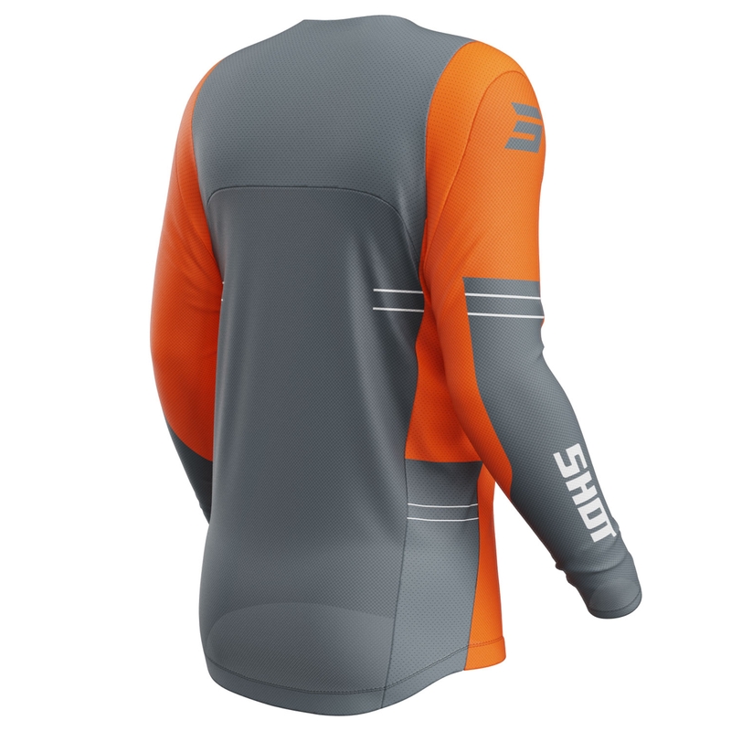 Motokrosový dres Shot Contact Shield oranžový